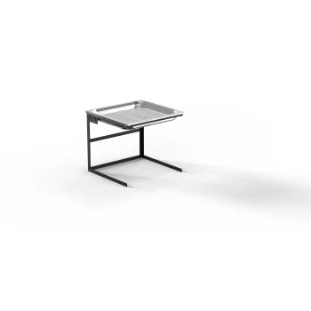 Moa Design MOAMN23.NER-04 Moa Alzata Modern Minimalist Line Black S...