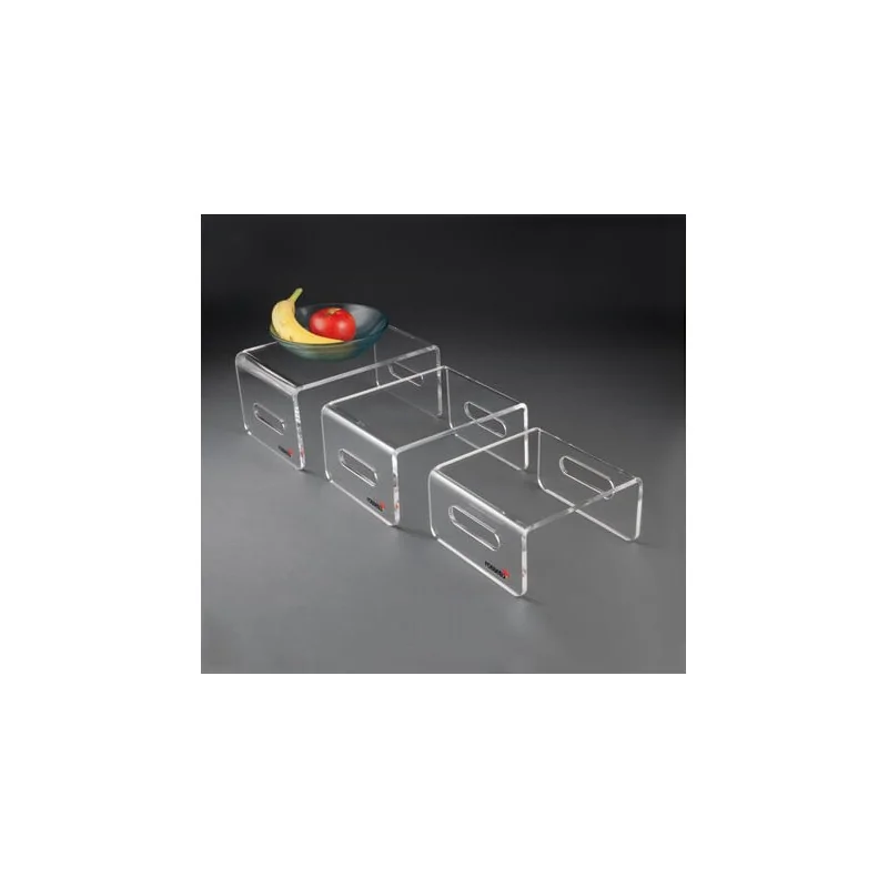 Rosseto RDC107 Rosseto Clear Acrylic Nesting Risers (3 pcs.) - 1 Pi...