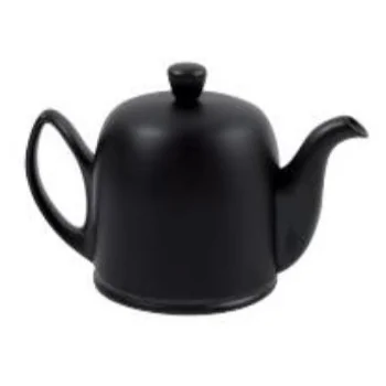 Degrenne 243214 Degrenne Salam Black Salam Tea Pot 2 Cups With Blac...