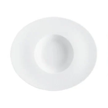Degrenne 245455 Degrenne Graphique Blanc classique Oval Gourmet Pla...