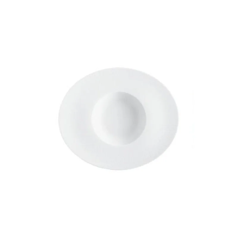 Degrenne 245455 Degrenne Graphique Blanc classique Oval Gourmet Pla...