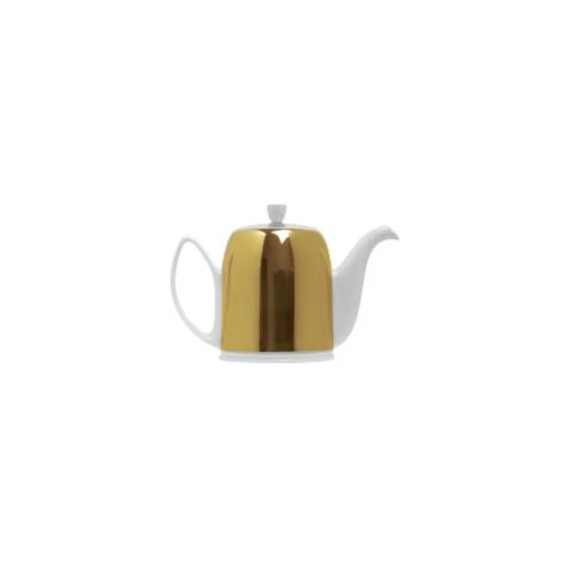 Degrenne 234216 Degrenne Salam Color / Gold Salam Tea Pot 4 Cups wi...