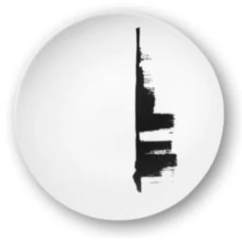 Degrenne 240505 Degrenne Modulo Arty Creation - White Round Dessert...