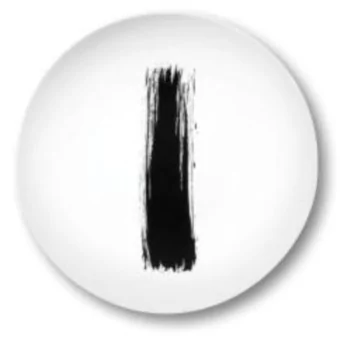 Degrenne 240504 Degrenne Modulo Arty Creation - White Round Dessert...