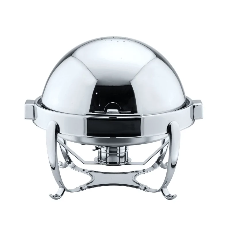 Worthy, Noble & Kent Chafing Dish Round D 20" H 18" - 6 3/4 Qt -