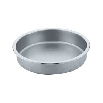 Worthy, Noble & Kent Round Food Pan D 15 1/8" H 3" - 6 3/4 Qt -C- For S531, S542, S471 -