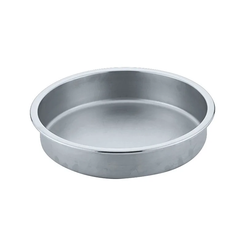 Worthy, Noble & Kent Round Food Pan D 15 1/8" H 3" - 6 3/4 Qt -C- For S531, S542, S471 -