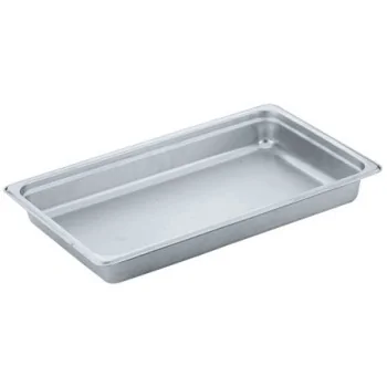 Worthy, Noble & Kent Rectangular Food Pan L 20 7/8" W 12 7/8" H 2 1/2" - 8 1/2 Qt - For S530