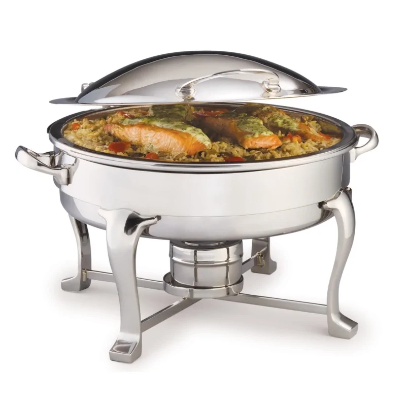D.W.Haber Millennium Round Chafer L 18 1/2" W 16" H 12" - 2 Gal - 5.7 L -