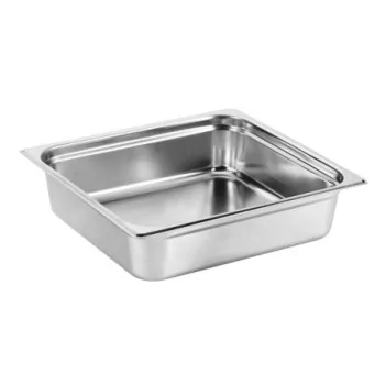 Worthy, Noble & Kent Square S/S Insert - Fits S553 - L 12 3/4" W 13 7/8" H 3 1/2" - 6 3/4 Qt -