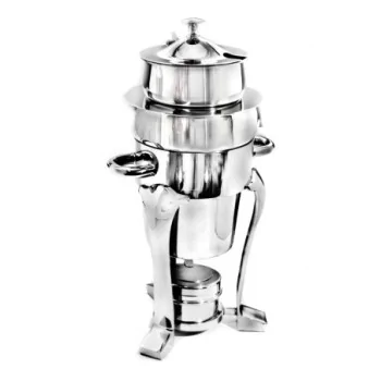D.W.Haber Millennium Hinged Marmite - L 18" W 10" - 2 qt (1.9 L)