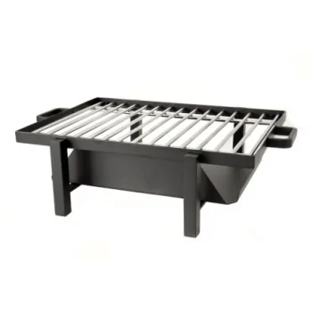 D.W.Haber Black Tower Heater Stand w/Grill - L 20" W 14"