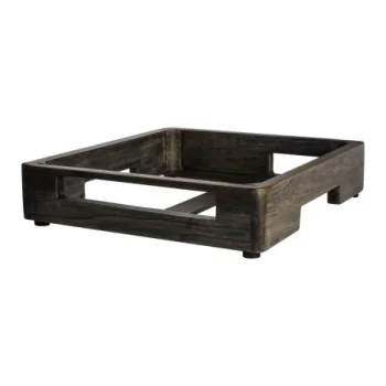D.W.Haber Powercell Cover Up Ash Grey Teak L 16 7/8" W 15" H 3 3/4