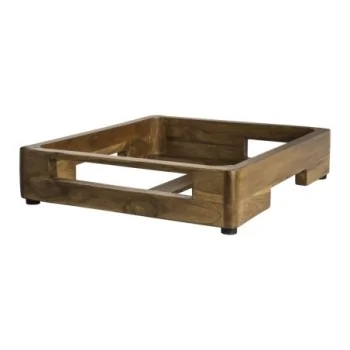 D.W.Haber Powercell Cover Up Natural Teak L 16 7/8" W 15" H 3 3/4"