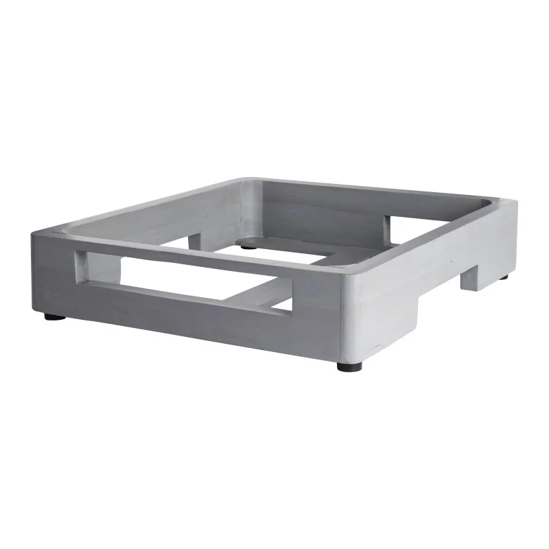 D.W.Haber Powercell Cover Up Grey Wash Teak L 16 7/8" W 15" H 3 3/4"