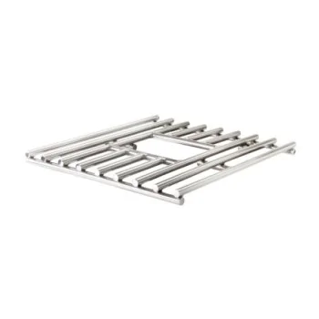 D.W.Haber Fusion Buffet Ash Grey Teak Square Grill L W 11"