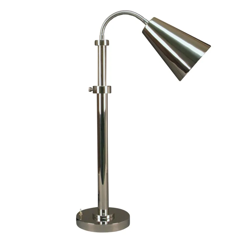 D.W.Haber Modern Adjustable Single Head Heat Lamp L 18" W 7 1/2" H 23