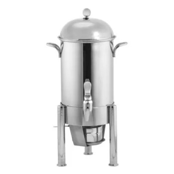 Worthy, Noble & Kent Coffee Urn Single Wall Straight Leg Base L 13 1/4" W 16 1/2" H 23 1/2" - 5 1/4 Qt -