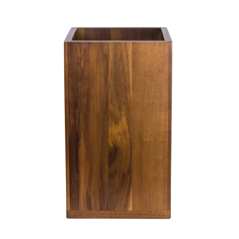 Creations Acacia Reversible Square Gastronorm Platform L W 7" H 12"