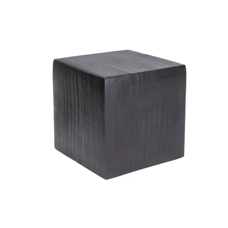 Kenny Mack Designs Carved Riser/Box Espresso L W 6" H 6"