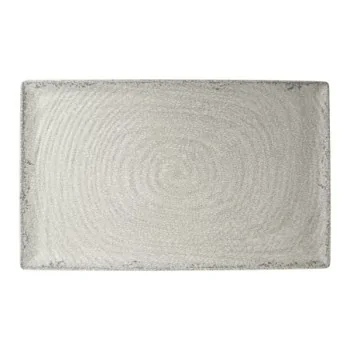 Creations Stone Gastronorm Rectangle Melamine Tray L 20 7/8" W 12 7/8" H 1"