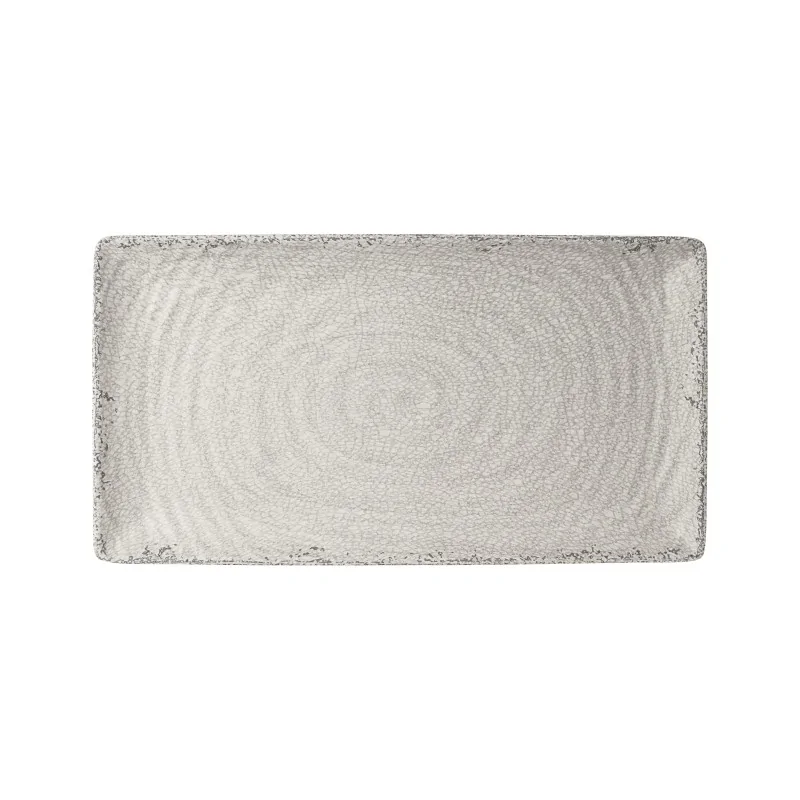 Creations Stone Gastronorm Rectangle Melamine Tray L 12 3/4" W 6 7/8" H 1"