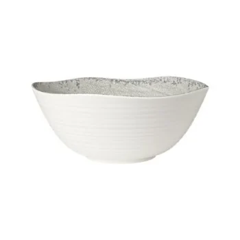 Creations Stone Medium Round Melamine Bowl D 11 1/4" H 4 5/8" - 1 Gal -