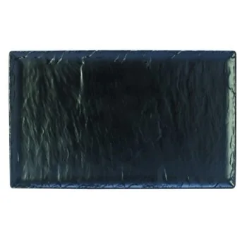 Creations Slate Rectangle Melamine Platter L 21" W 12 3/4"