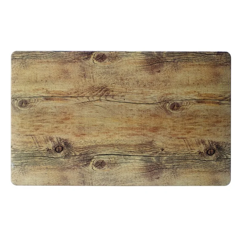 Creations Driftwood Rectangle Melamine Platter L 21" W 12 3/4"