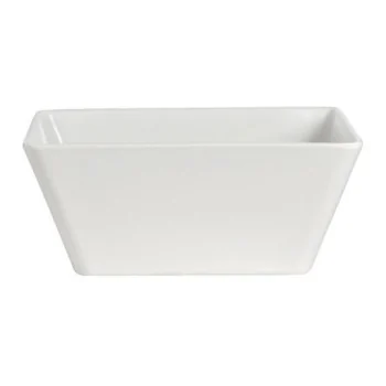 Delfin Quadro Quality Melamine Square Bowls L W 9 1/2" H 4" - 3 1/2 Qt -