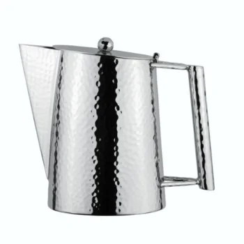D.W.Haber Tear Drop Stainless Steel Coffee Pot 2 Qt