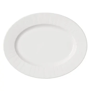 Steelite Distinction Alina Oval Plate 13'' x 10 1/4'' Alina - Pack of 12