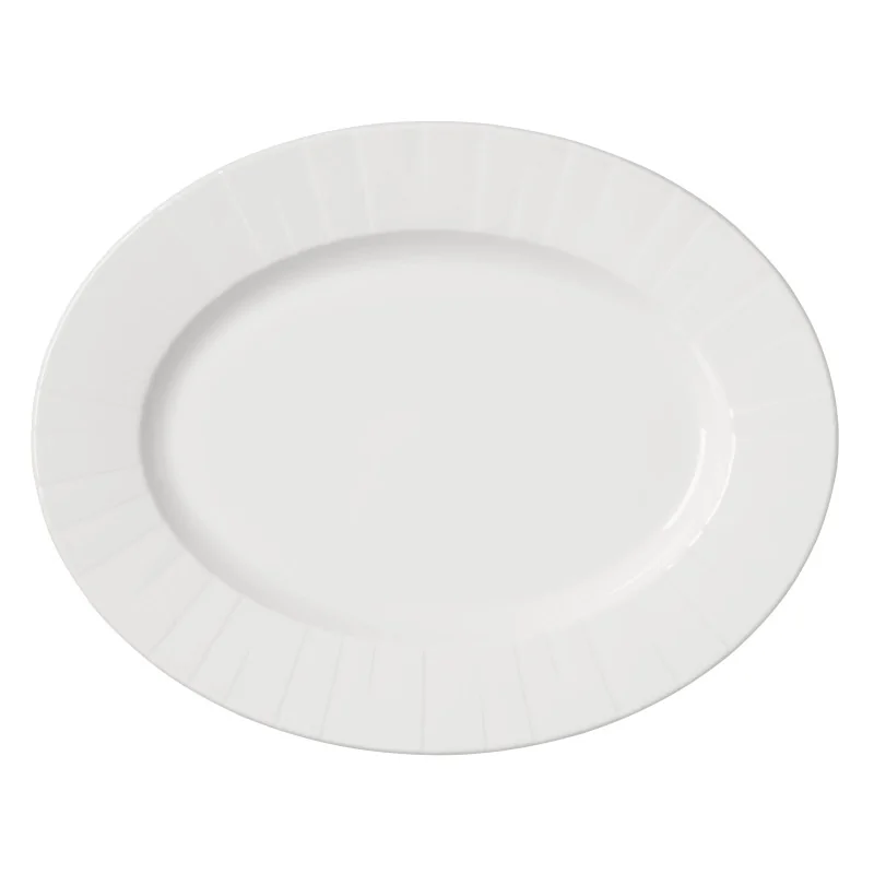 Steelite Distinction Alina Oval Plate 13'' x 10 1/4'' Alina - Pack of 12