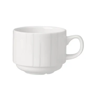 Steelite Distinction Alina Cup Stacking 4 1/4'' x 2 5/8'' (7 1/2 Oz) Alina - Pack of 36