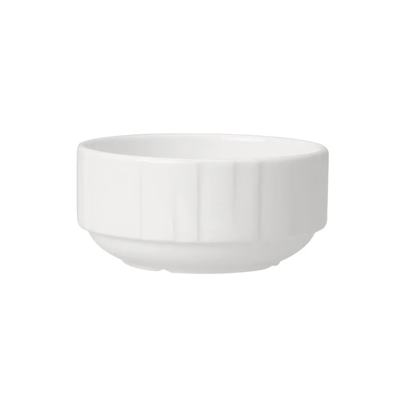 Steelite Distinction Alina Soup Cup Unhandled Stacking 4 1/4'' x 2 1/4'' (10 Oz) Alina - Pack of 36