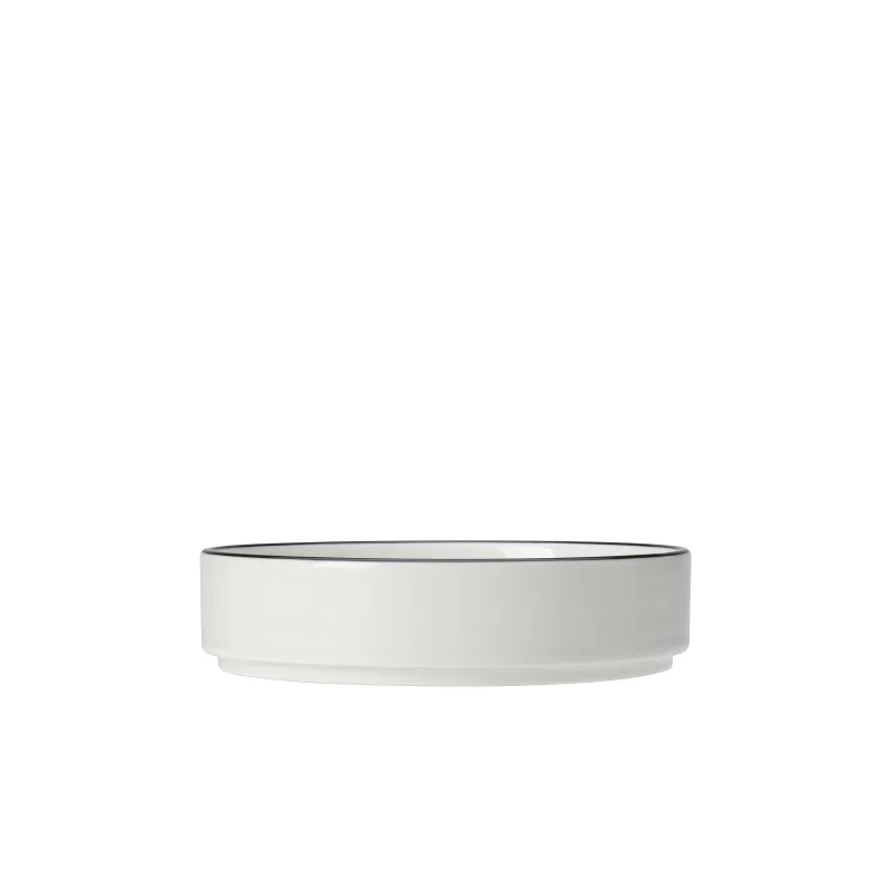 Steelite Performance Asteria Stacking Tray 6 1/2'' x 1 1/2'' (21 Oz) Asteria - Pack of 12 Steelite Performance Asteria Stacking Tray 6 1/2'' x 1 1/2'' (21 Oz) Asteria - Pack of 12