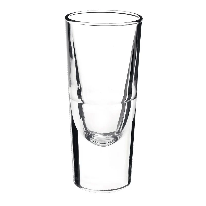 Bormioli Rocco Bistro Shot Glass 2 3/8'' x 5 3/8'' (4 1/2 Oz) W/1 Oz Pour Bistro - Pack of 24 Bormioli Rocco Bistro Shot Glass 2 3/8'' x 5 3/8'' (4 1/2 Oz) W/1 Oz Pour Bistro - Pack of 24