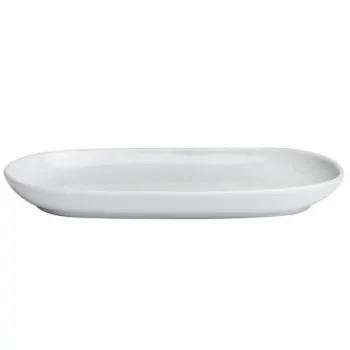 Varick DW Bistro Oval Tray 7 1/4'' x 5 1/8'' Bistro - Pack of 24