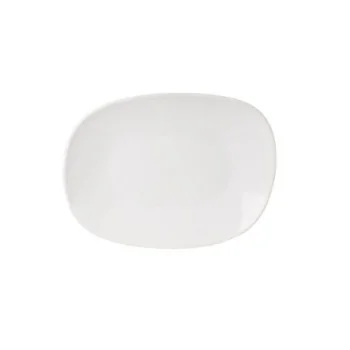 Varick DW Bistro Small Oval Plate 7 3/8 x 5 1/4 - Pack of 24