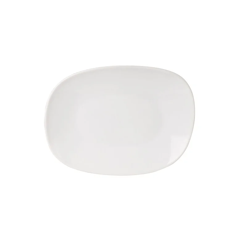 Varick DW Bistro Small Oval Plate 7 3/8 x 5 1/4 - Pack of 24 Varick DW Bistro Small Oval Plate 7 3/8 x 5 1/4 - Pack of 24