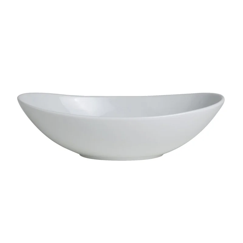 Varick DW Bistro Oval Bowl 4'' x 2 1/2'' x 1 1/8'' (1 3/4 Oz) Bistro - Pack of 36 Varick DW Bistro Oval Bowl 4'' x 2 1/2'' x 1 1/8'' (1 3/4 Oz) Bistro - Pack of 36