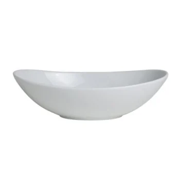Varick DW Bistro Oval Bowl 8'' x 5'' x 2 1/4'' (15 1/2 Oz) Bistro - Pack of 12