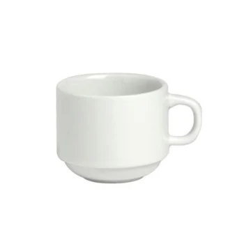 Varick DW Classic Cafe Stacking Ad Cup 2 1/8'' x 3 1/4'' (2 3/4 Oz) Classic Cafe - Pack of 12