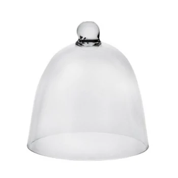 Creations Polycrystal Cloche Bell Cloche 5 1/2'' x 5 1/2'' Clear