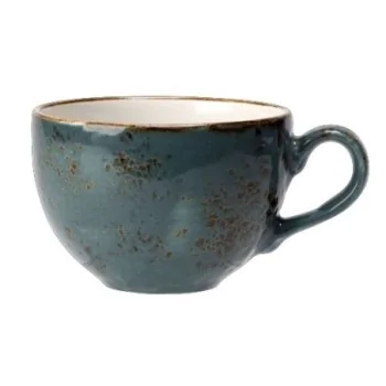 Steelite Performance Craft Blue Low Cup 5 1/4'' x 2 3/4'' (12 Oz) Craft Blue - Pack of 36