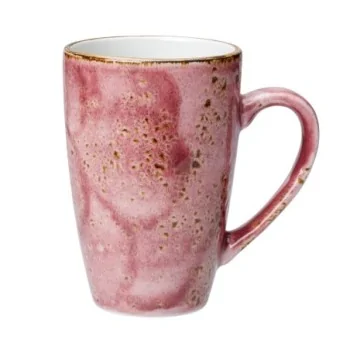 Steelite Performance Craft Raspberry Quench Mug 4 1/4'' x 4 3/8'' (10 Oz) Craft Raspberry - Pack of 12