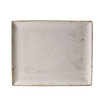 Steelite Performance Craft White Tray Rectangle 13 1/2'' x 10 5/8'' Craft White - Pack of 6