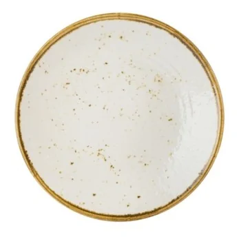 Creations Melamine Craft White Mel Plate Coupe 10'' Craft White Melamine - Pack of 6