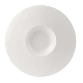 Steelite Distinction Float Plate Small 12'' 4 1/2'' Well (9 1/2 Oz) Float - Pack of 6
