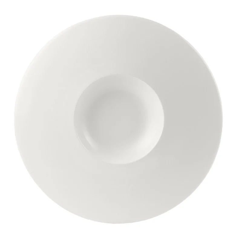 Steelite Distinction Float Plate Small 12'' 4 1/2'' Well (9 1/2 Oz) Float - Pack of 6